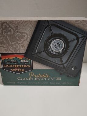 Portable Butane Gas Stove BDZ-155-A Camping Hiking Tailgating Emergency Kit New